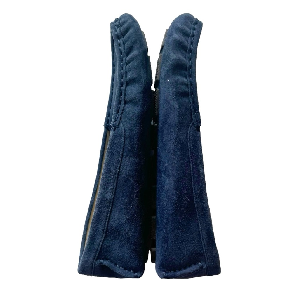 Janie and Jack Navy Blue Suede Driving Shoes Loafers | 3 K NWOT - Picture 5 of 13